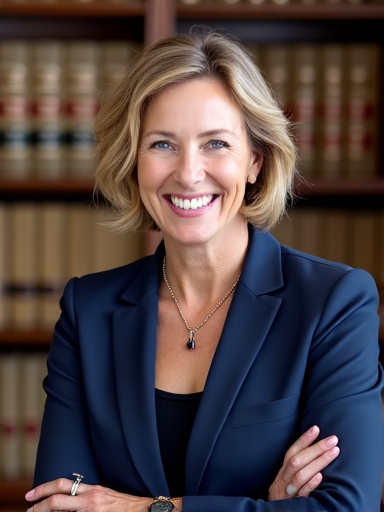 Portrait of Sarah Johnson, Senior Partner